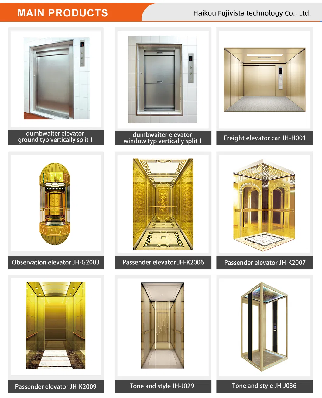 Main Products Banner