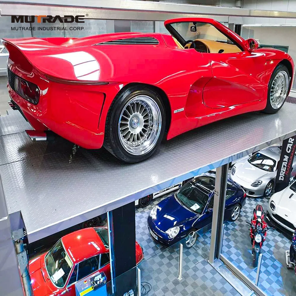 Custom-Made 4 Post Type Floor to Floor Elevator Lift Platform Car Elevator