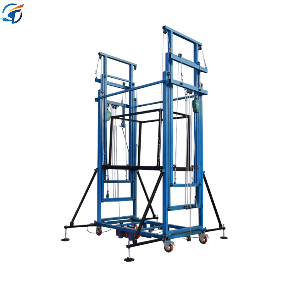 Electric Scaffolding, Folding Elevator Indoor and Outdoor Decoration