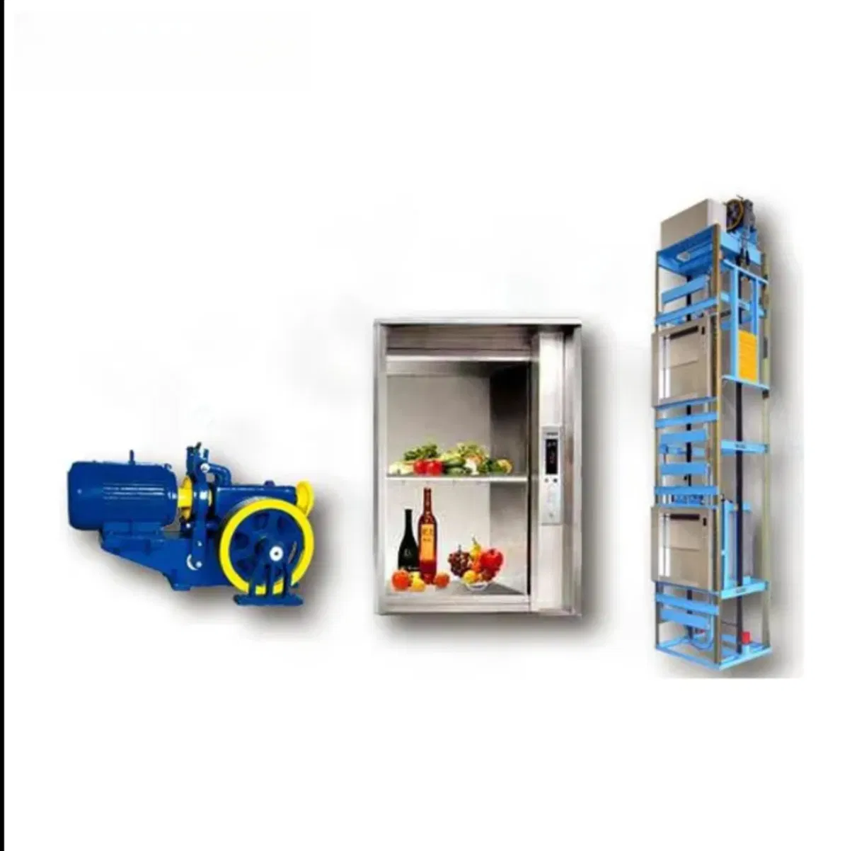 2/3 Floors Residential/Commercial Dumbwaiters Lift Elevator for Restaurant/House/Hotel 100kg 200kg 300kg