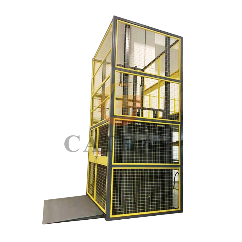 China 1~20ton Small Hydraulic Industrial Residential Outdoor Indoor Warehouse Bar Freight Cargo Lift Elevator