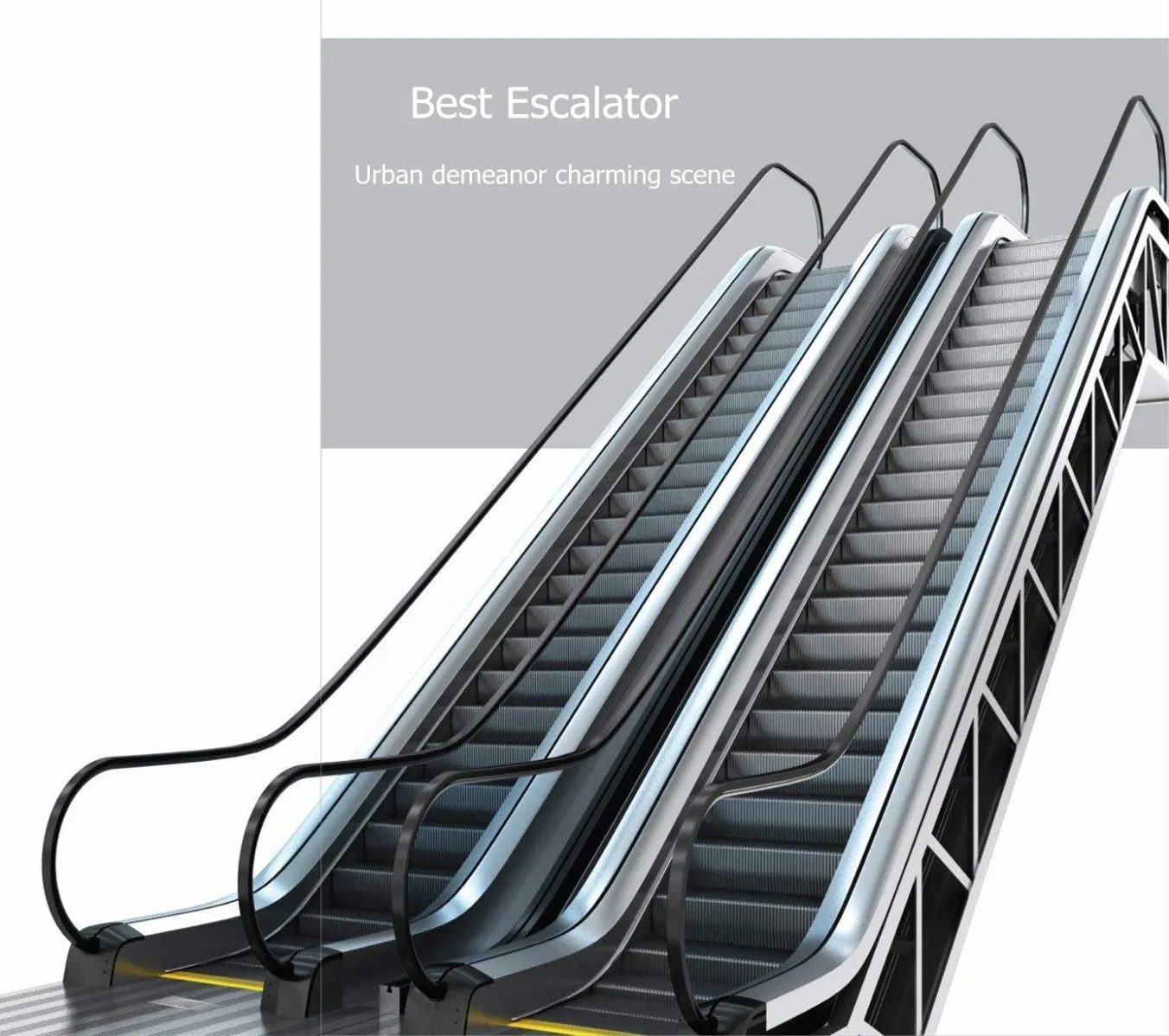 Indoor Vvvf Residential Escalator with Cheap Price