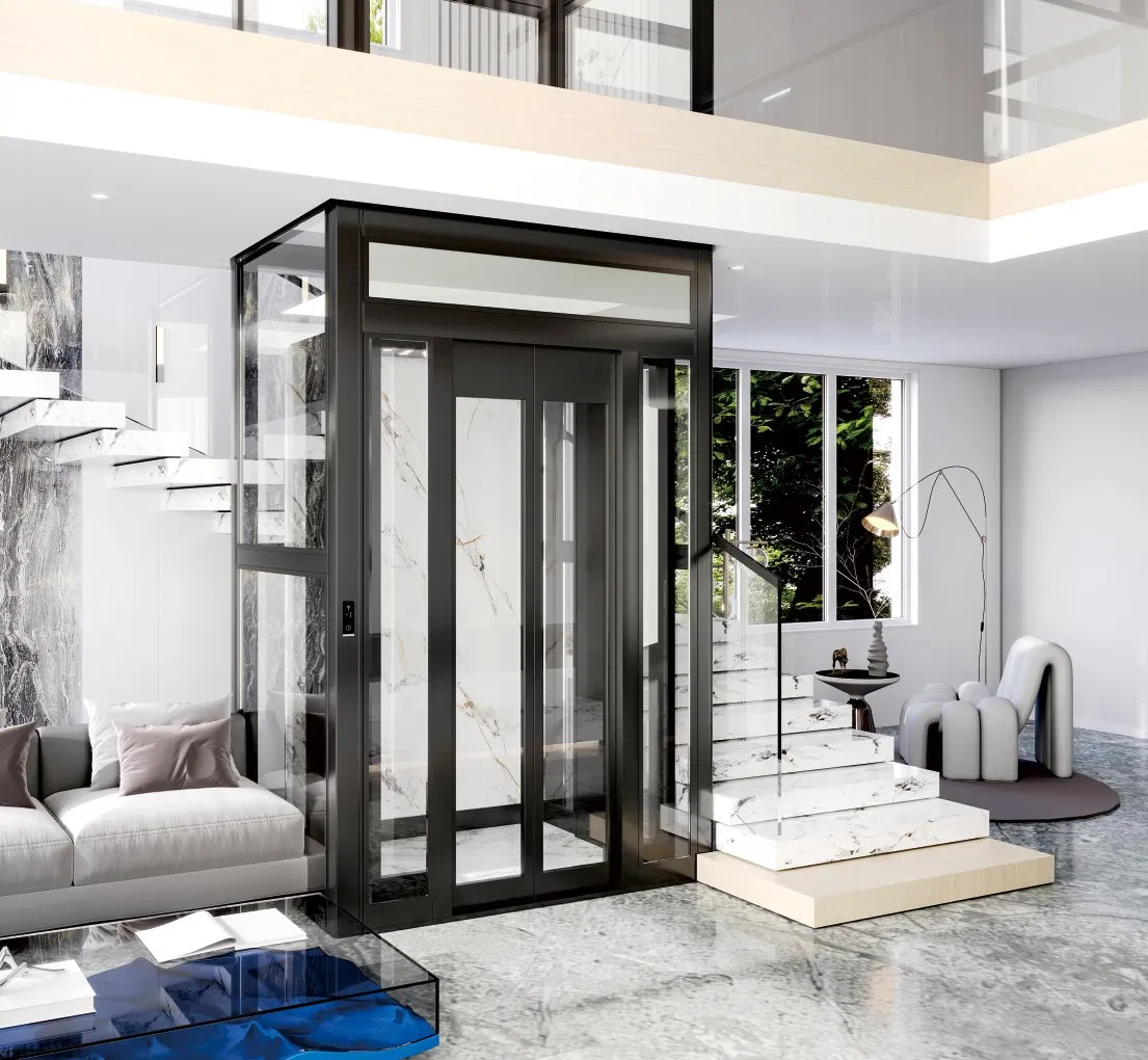 Smart Home Elevator with Ard: Auto Rescue Device Ensures No Passenger Trapping, Silent Operation, Perfect for Family