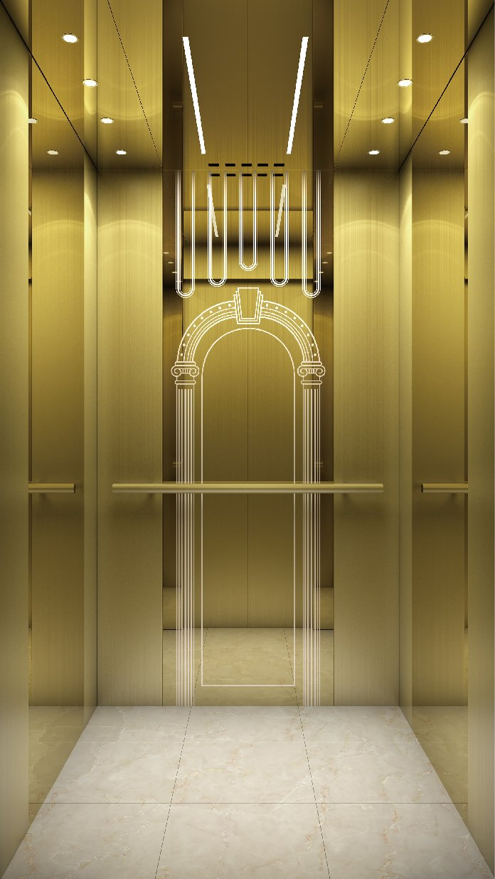 Fujithrough Factory Directly Supply Hospital Elevator with Anti-Bacterial Finish for Patient Safety