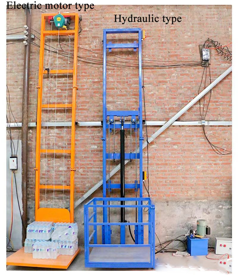 Cheap Small Passenger Freight Warehouse Cargo Home Lift Elevator for Indoor Outdoor