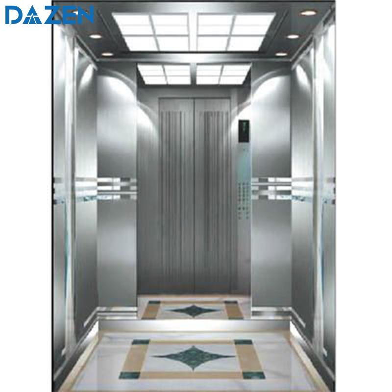 Customized Passenger Lift Car Decoration Elevator Marble Floor