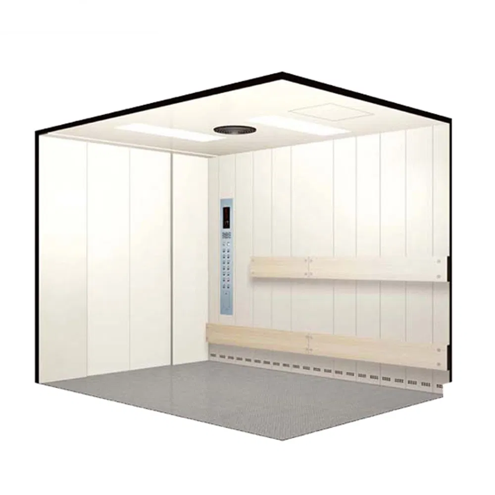 Low Noise Patient Bed Big Size Hospital Elevator