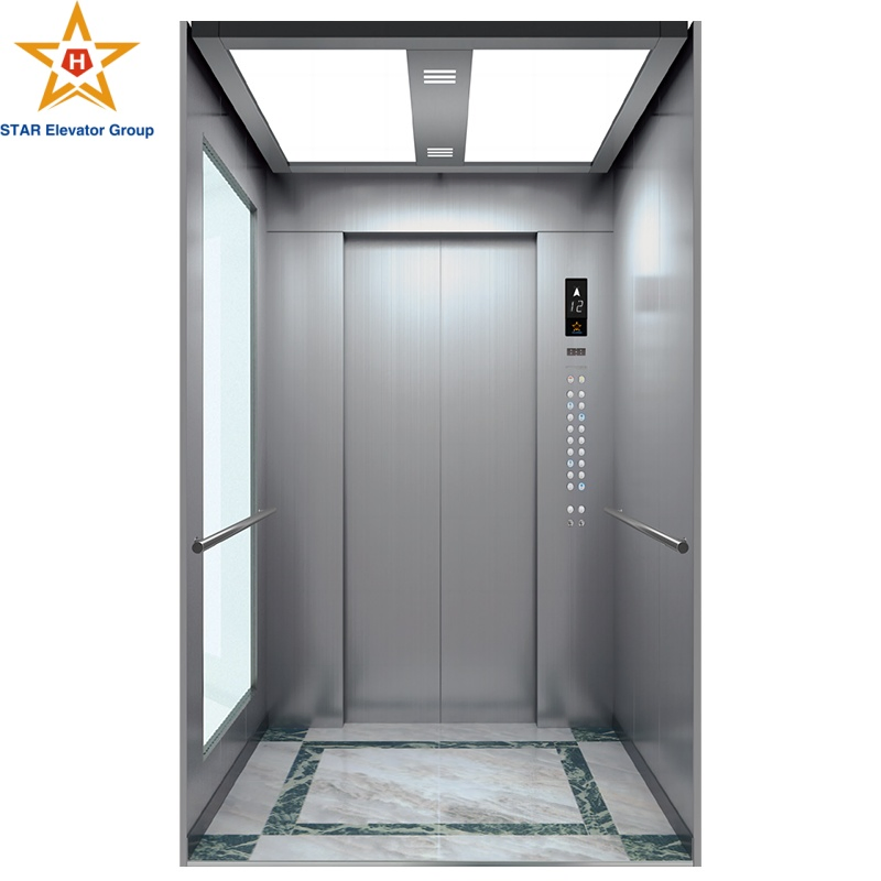 Smooth Ride Residential High Rises Modern Passenger Elevator