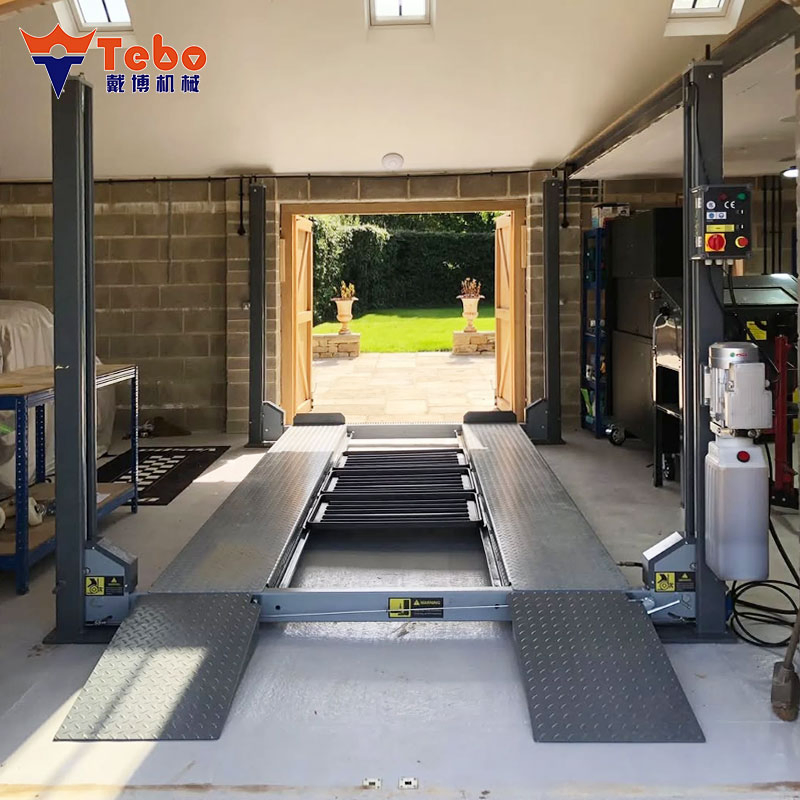 Customized Four Post Hydraulic Car Elevator for Seamless Car Access