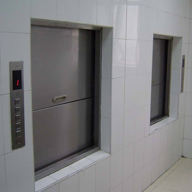 Ground Type Dumbwaiter Elevator with up and Down Door Open for Restaurant Used