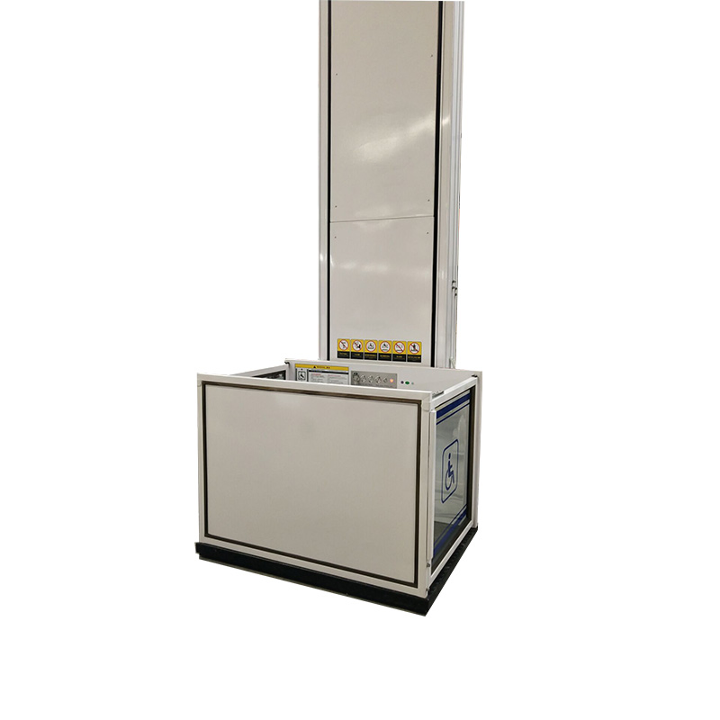 Small Home Use Hydraulic Handicapped Stair Wheelchair Lift Elevator