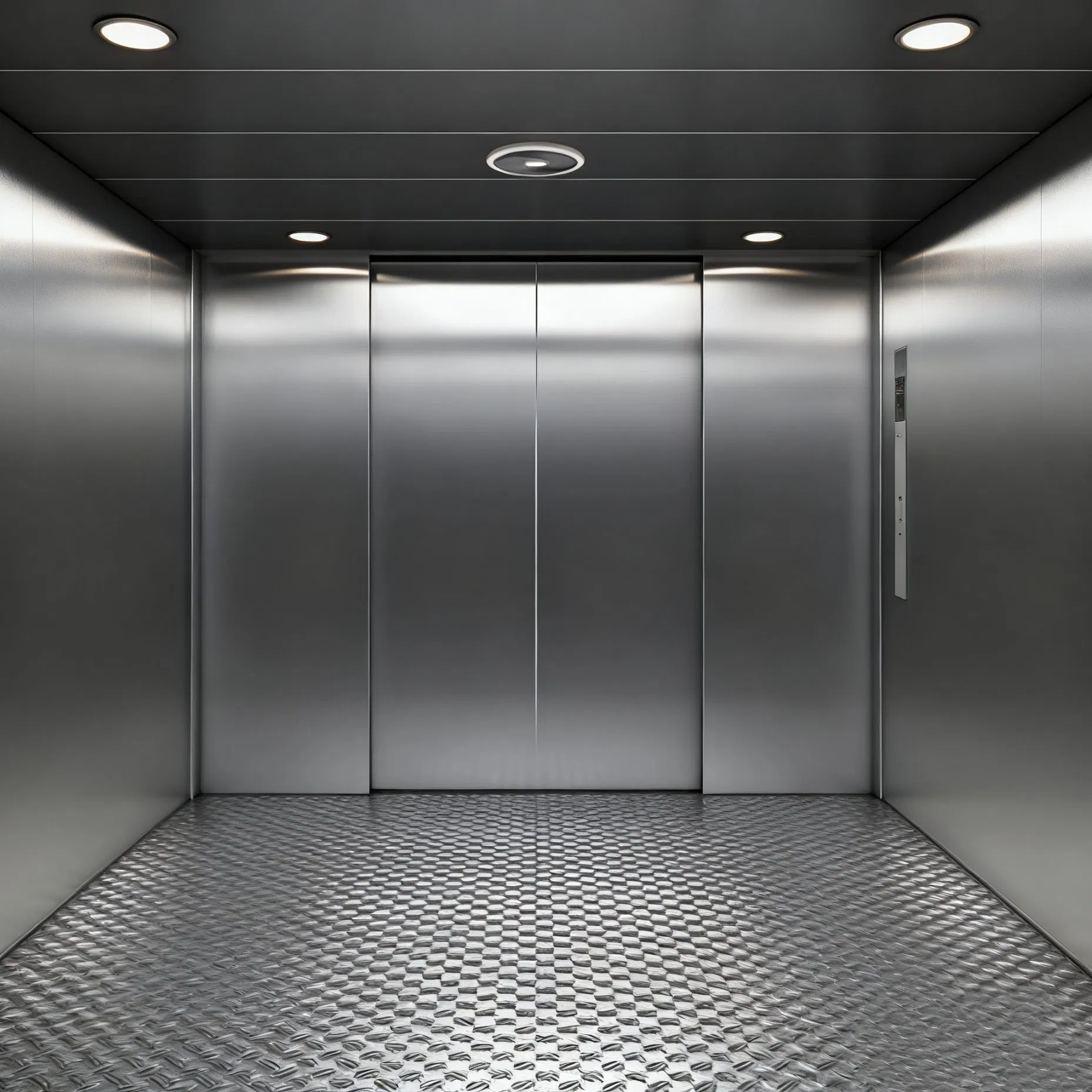 High-Capacity High-Tonnage Shaftless Vvvf Freight Elevator for Factories