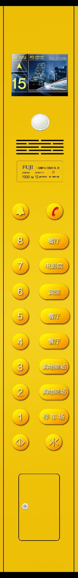 Person Small Size Machine Roomless Home Lift Villa Passenger Elevator