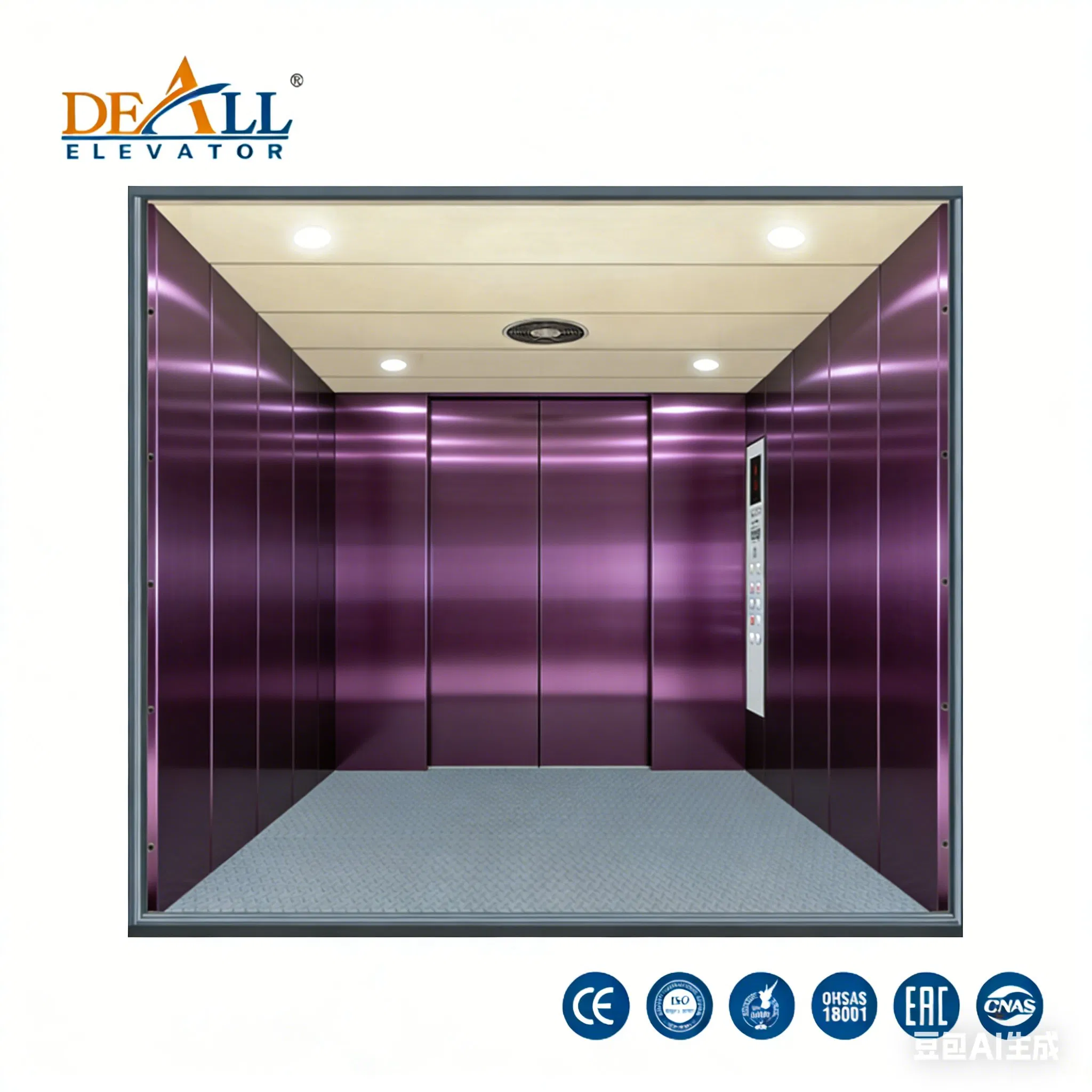 Factory Freight Elevator Lift for FUJI Industrial Warehouse Cargo Transport