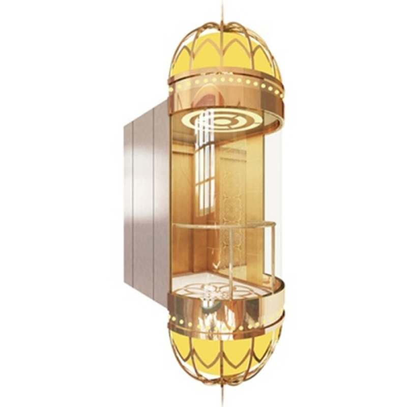 Customized Panoramic Sightseeing Elevators, Our Direct Sales, Special Elevators for Hotels in Shopping Malls and Scenic Spots, Safe and Energy-Saving Sightseein