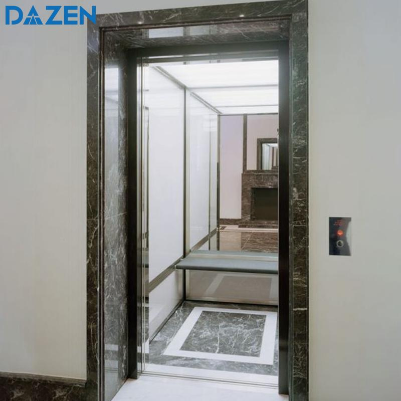 Customized Passenger Lift Car Decoration Elevator Marble Floor