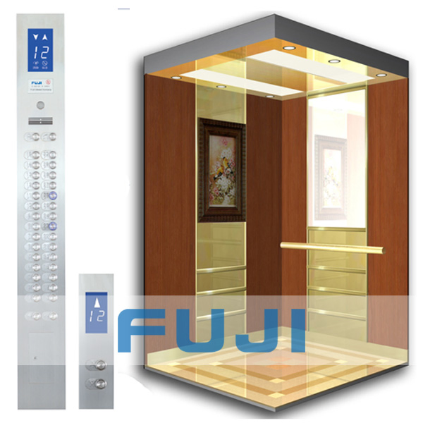 FUJI Passenger Glass Observation Elevator Freight Lift Cargo Elevators Home Elevator Price