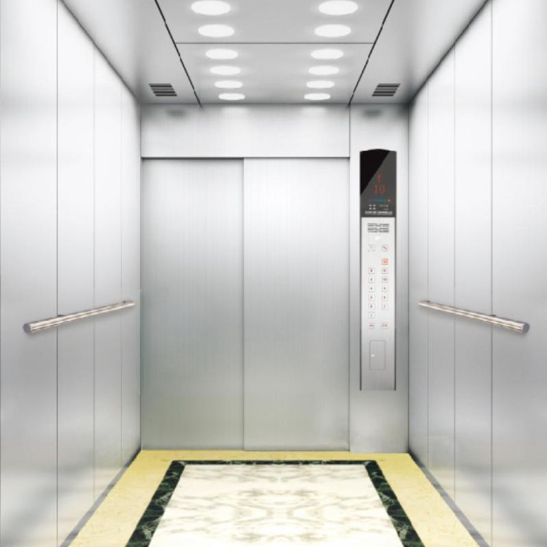 FUJI Hot Sale Elevator Hairline Panoramic Freight 630kg Hospital Observation Lift