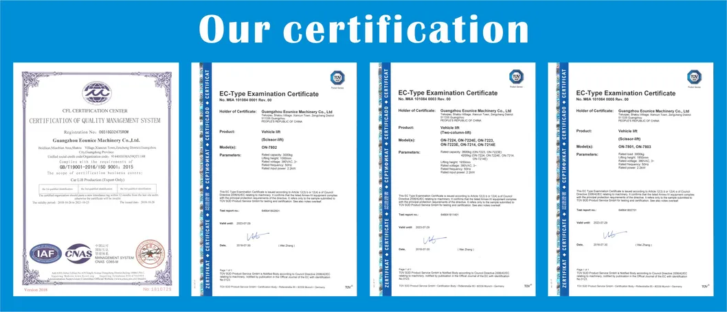 Product Certifications