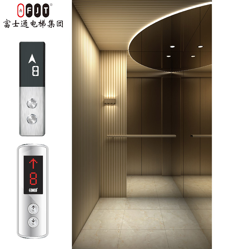 Customized Mrl Lift Passenger Elevator for Building Projects