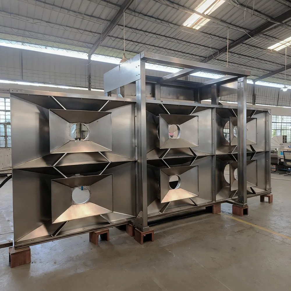 OEM Stainless Steel Frame Laser Welding Sheet Metal Fabrication for Elevator Parts