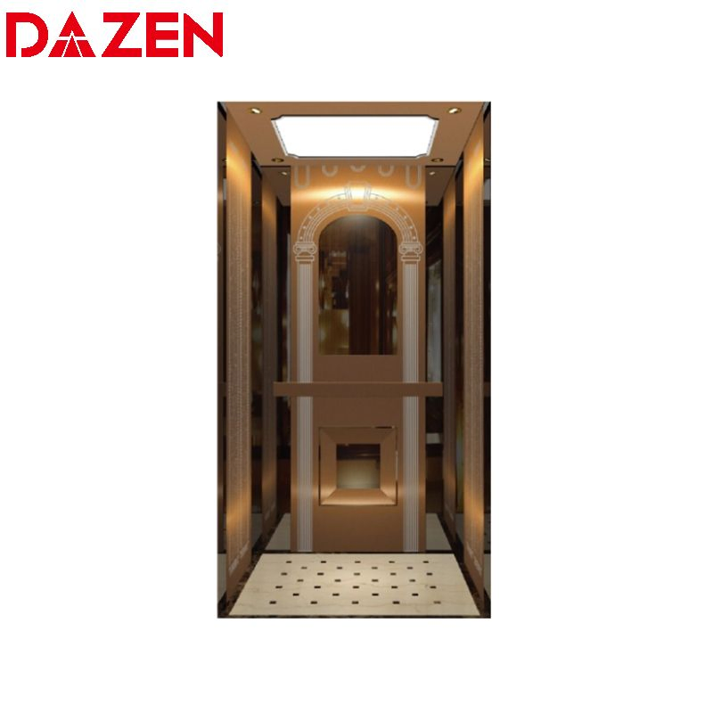 Top Quality Durable Stainless Steel Factory Price Passenger Elevator Outside Passenger Lift Elevator 630 Kg Lift