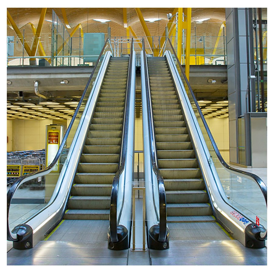 Modern Design Commercial 35 Degree Outdoor Elevator Handrail Escalator
