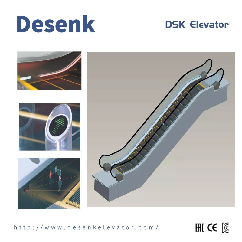 Desenk Escalator Shopping Mall Escalator Durable Indoor Escalator Outdoor Passenger Escalator with Cheap Price