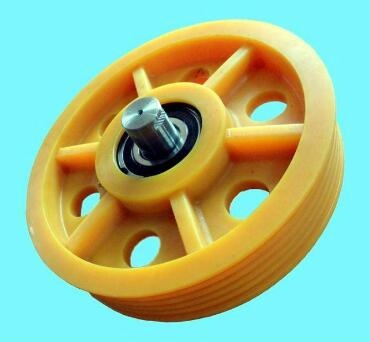 Marketing Selling Elevator Spare Parts Deflector Sheave with Shaft Base