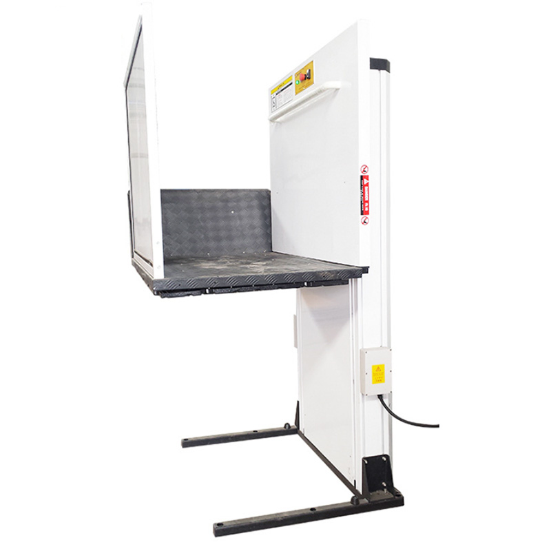 Small Home Use Hydraulic Handicapped Stair Wheelchair Lift Elevator