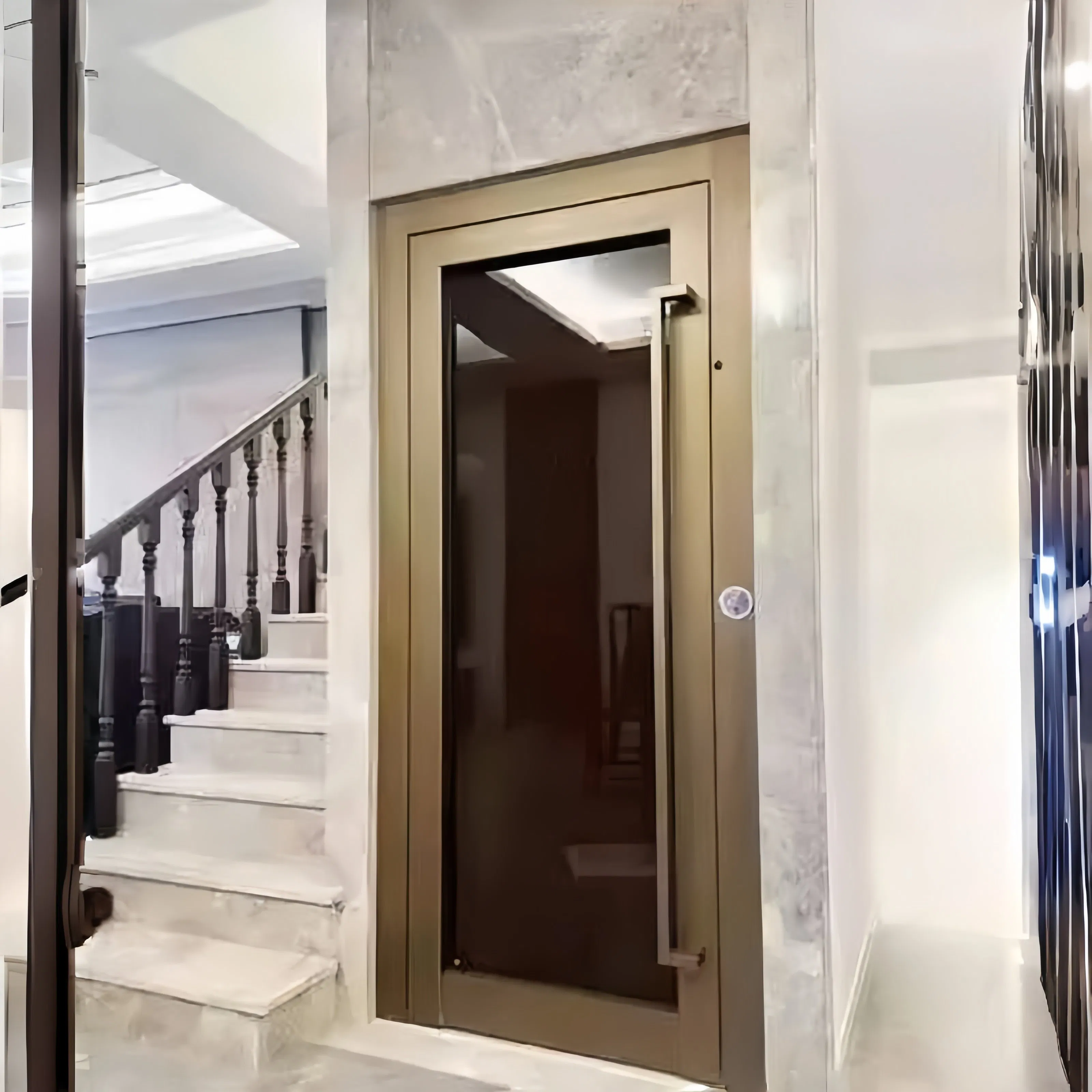 Low Cost Home Elevator Kit 400kg House Wheelchair Lifts for Stairs