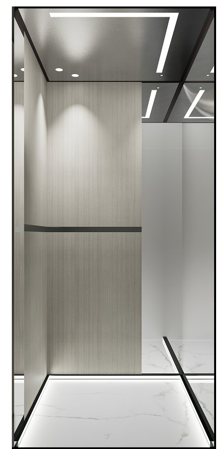 Factory-Direct Intelligent Voice-Controlled Barrier-Free Machine-Room-Less Home Villa Elevators on Promotion Stair Lift