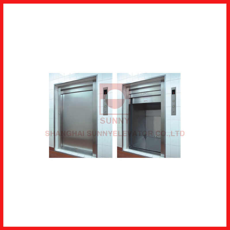 Load100-250kg and Speed 0.4m/S Dumbwaiter Elevator