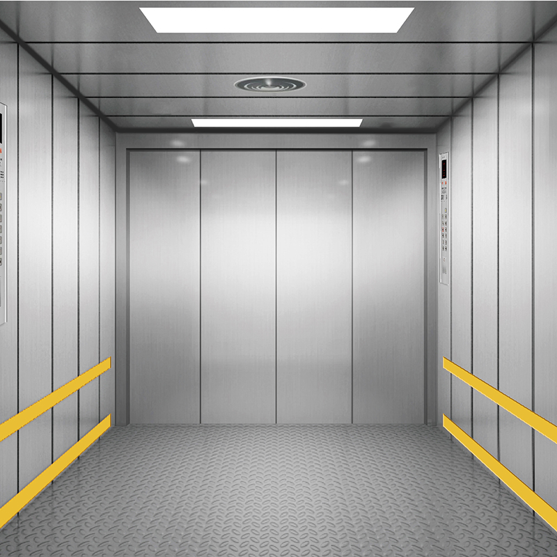 Mr/Mrl Kone Quality Large Space Room Freight Lifts Customized Cargo Goods Elevators