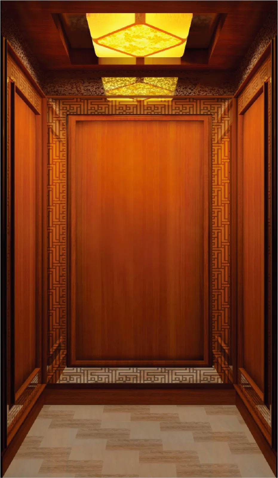 Passenger Elevator Villa Home Use FUJI China Factory Gearless Vvvf Control Elevator Panoramic Elevator