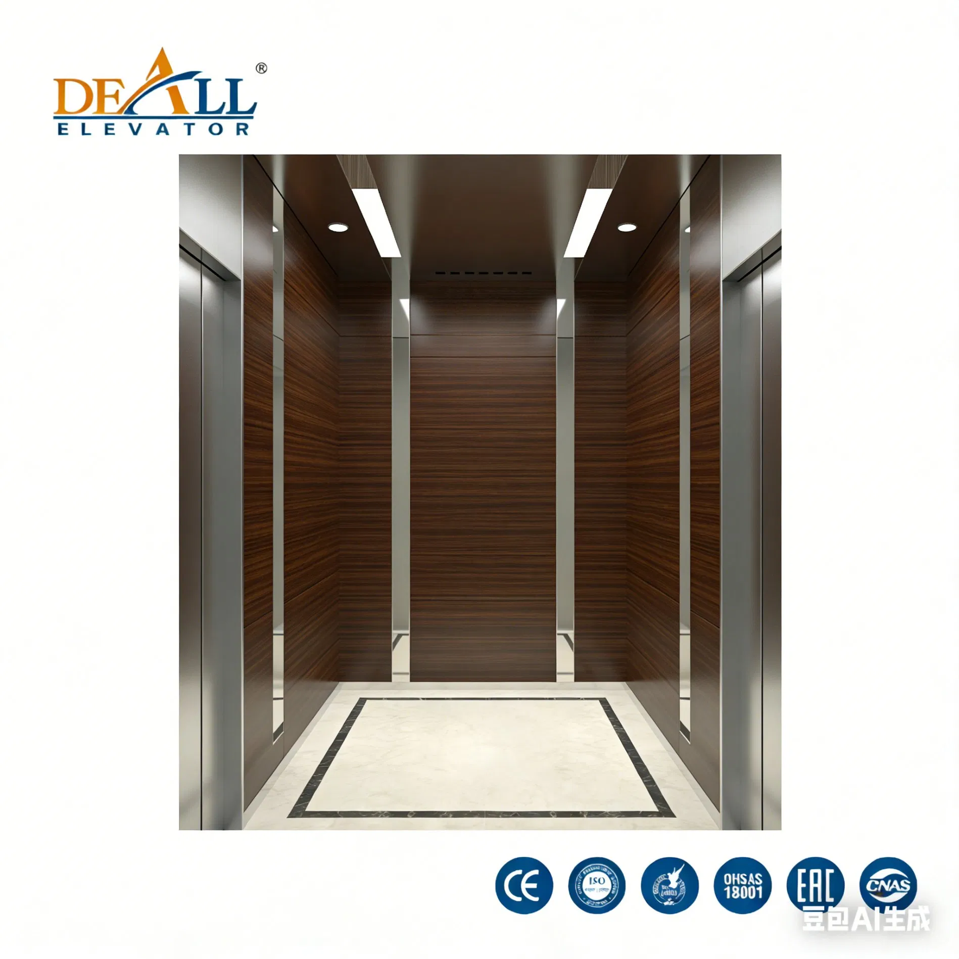 High-Standard China Panoramic Elevator Lift for Passenger