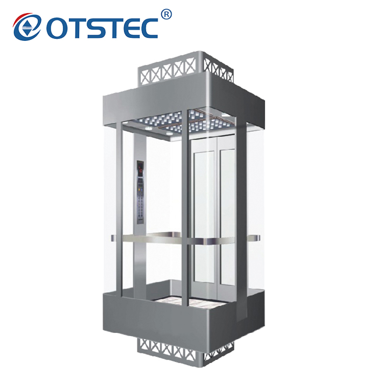 Factory Manufacturer Panoramic Lift Glass Elevator with Sightseeing Elevator