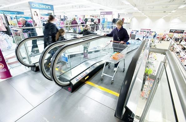 0.5-12 Degree Indoor Shopping Mall Supermarket Moving Walk