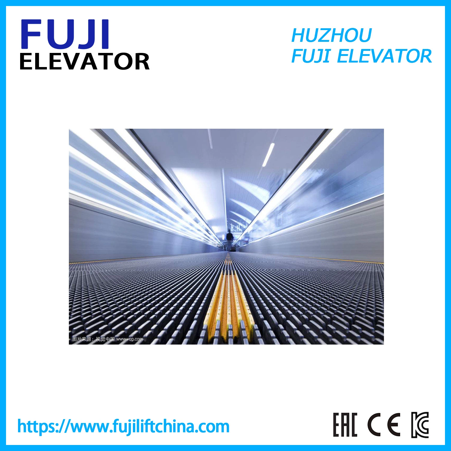 Cheap Cost Moving Walk and Travelator Escalator for Shopping Mall Airport Vvvf Control with Auto Start