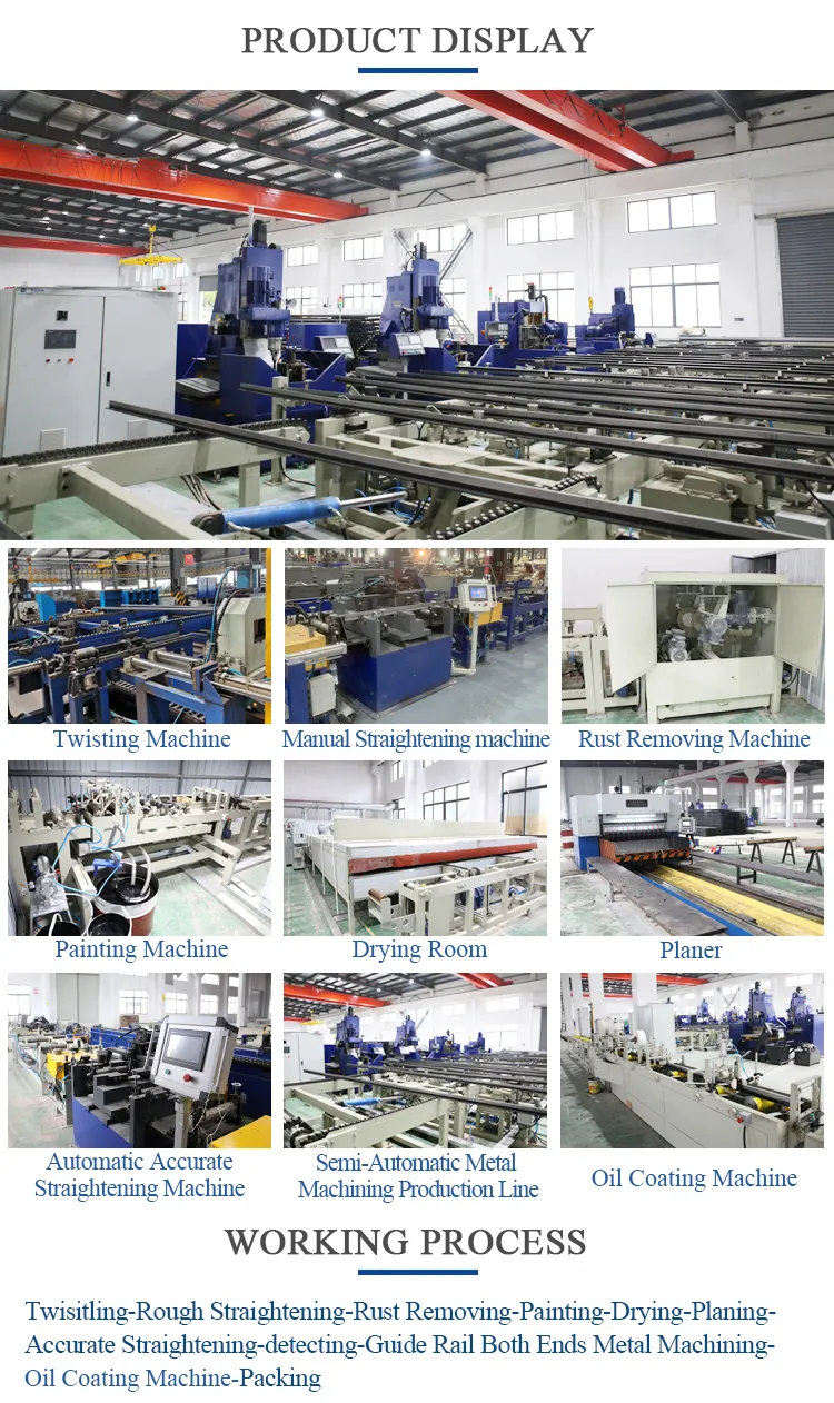 Elevator Guide Rail Production Line