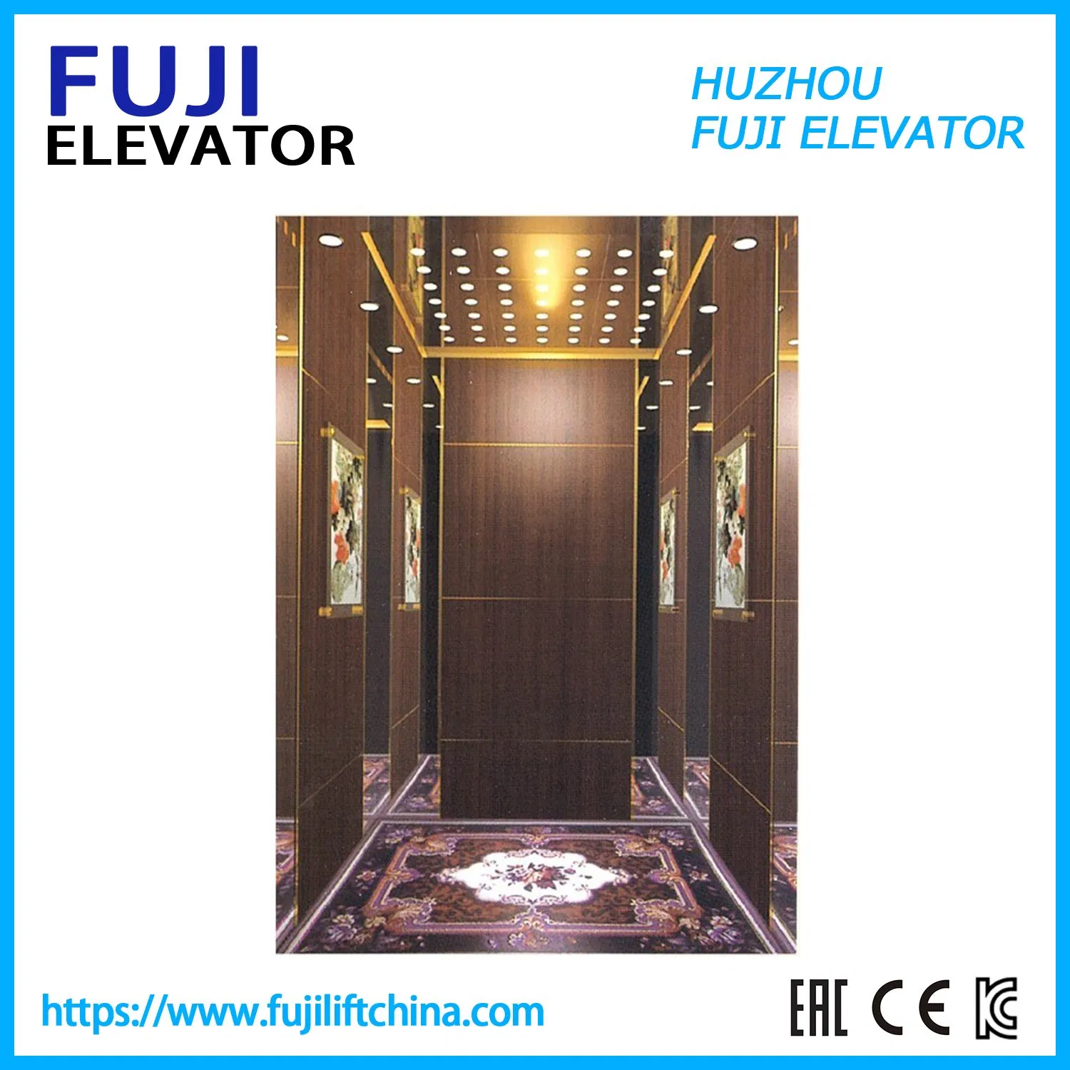 High Quality Vvvf Sightseeing Panoramic Standard Decoration Villa Passenger Elevator