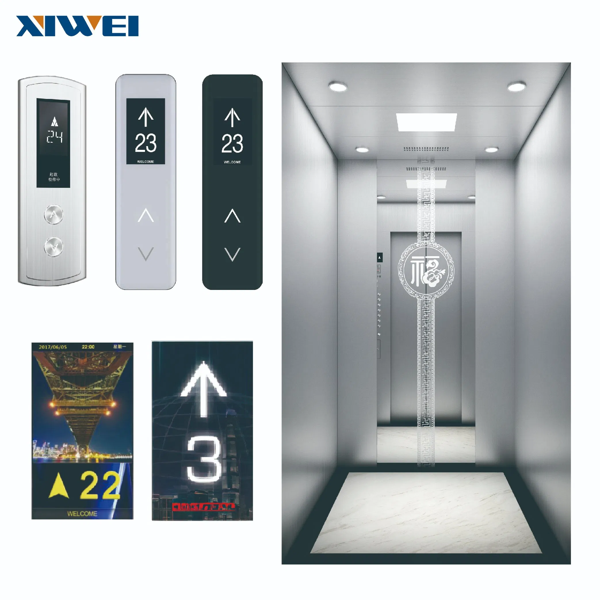Small Residential Villa Home Lift Elevator Home Lift Elevators Small Villa Glass Passenger Elevator