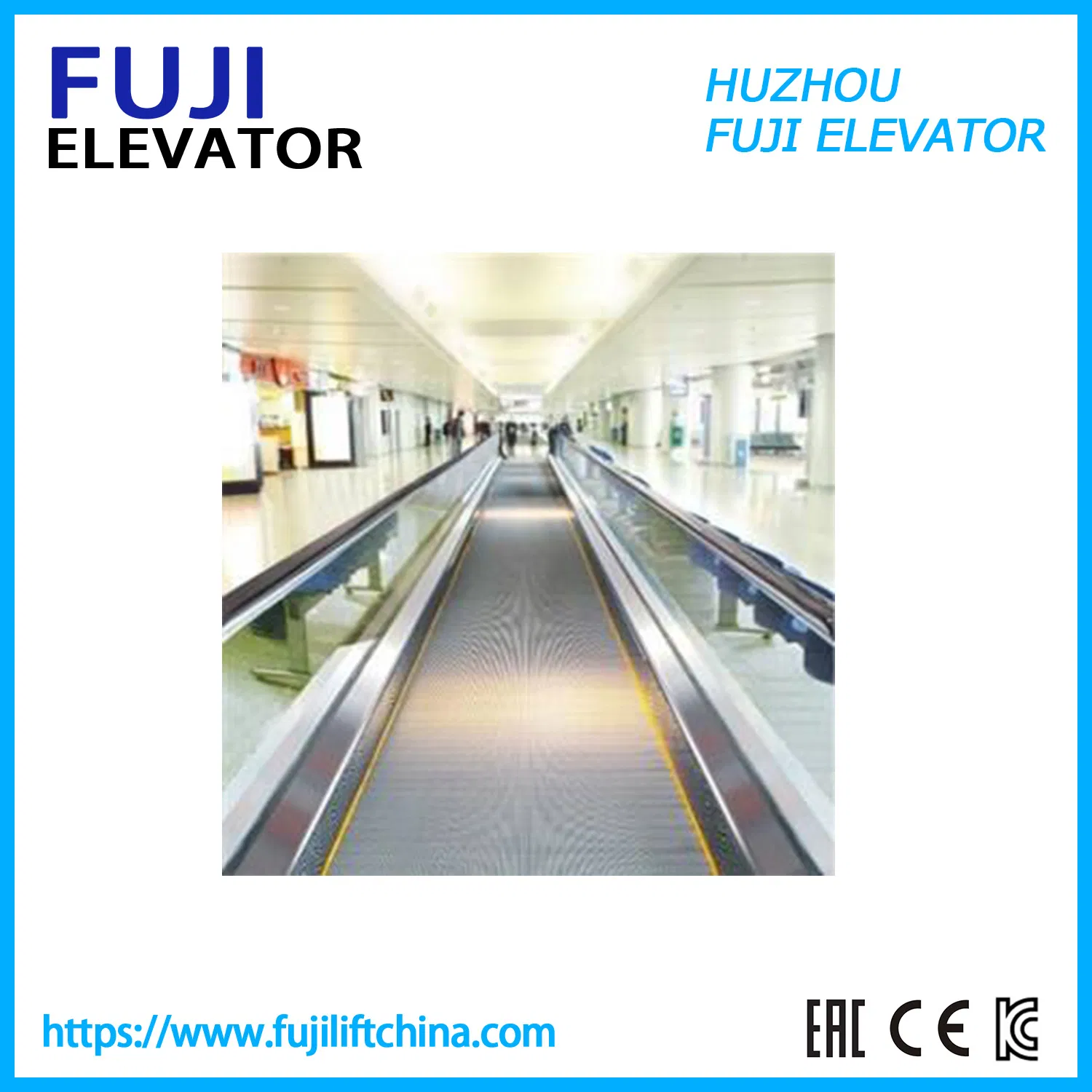 Cheap Cost Moving Walk and Travelator Escalator for Shopping Mall Airport Vvvf Control with Auto Start