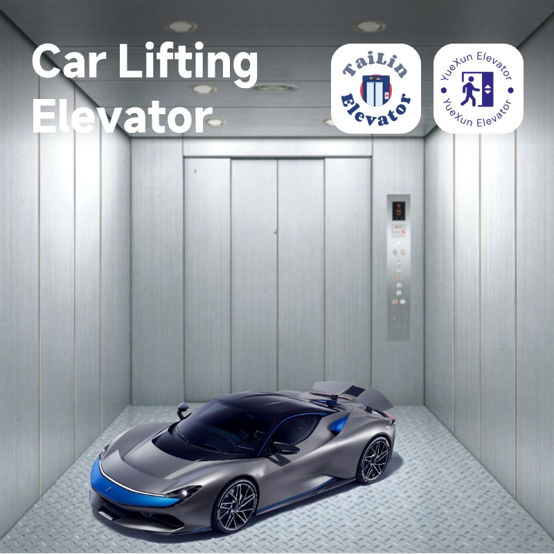 10 Tons Large Space Elevator Lift Passenger Car Elevators 5 Tons Underground Hidden Car Elevator