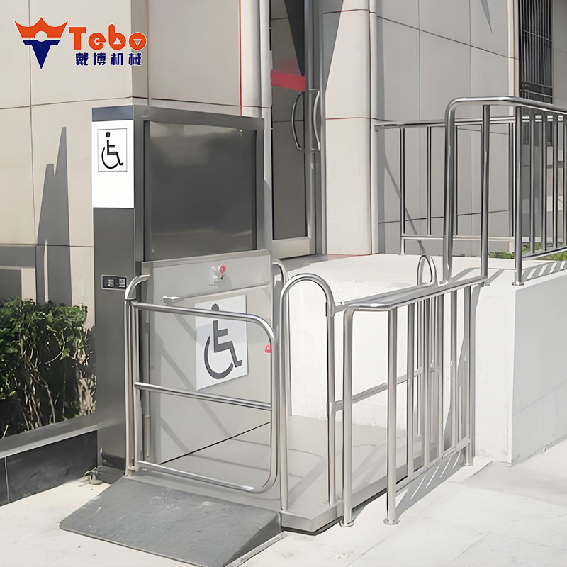 Home Wheelchair Stair Lift Elevator Vertical Hydraulic Driven Disabled Domestic