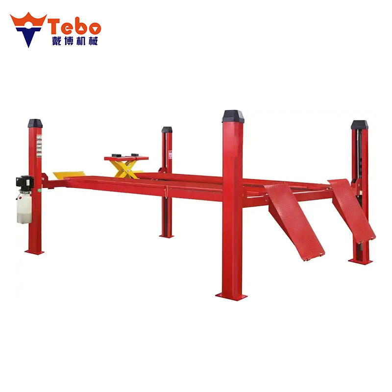 Customized Four Post Hydraulic Car Elevator for Seamless Car Access