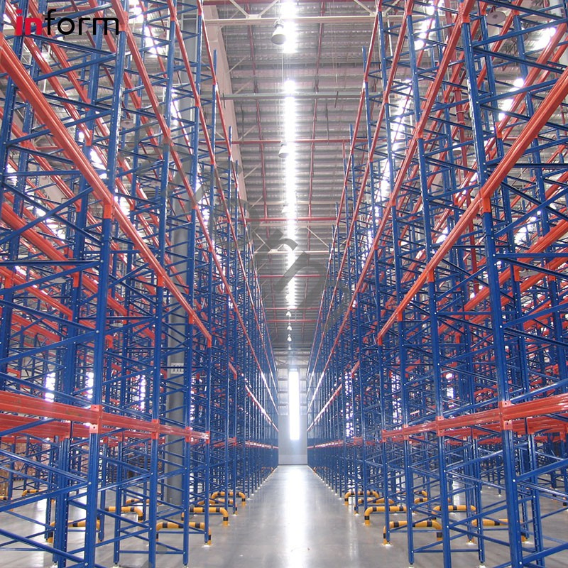 Leading Factory Warehouse Storage Teardrop Selective Metal Pallet Rack