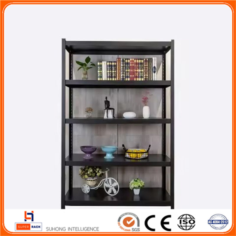 Adjustable Light Duty Lndustrial Steel Storage Robotics Asrs Solution Shelf Shelving Rack, Boltless Rivet Metal Warehouse Garage Shelf Manufacturer