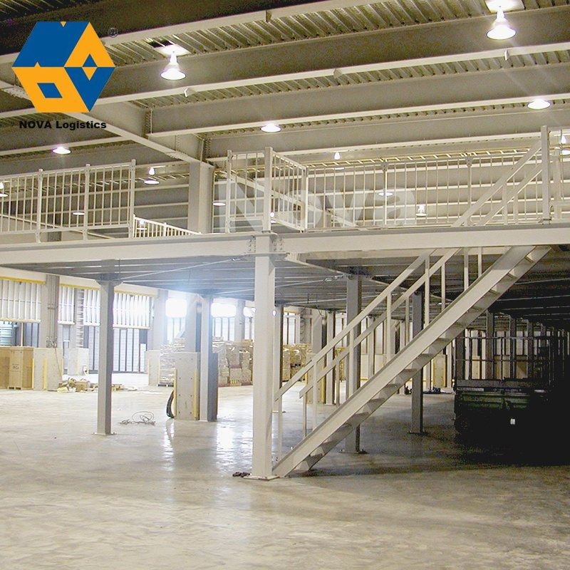Customized Mezzanine Floor Warehouse Heavy Duty Storage Steel Structure Platform Mezzanine Racking
