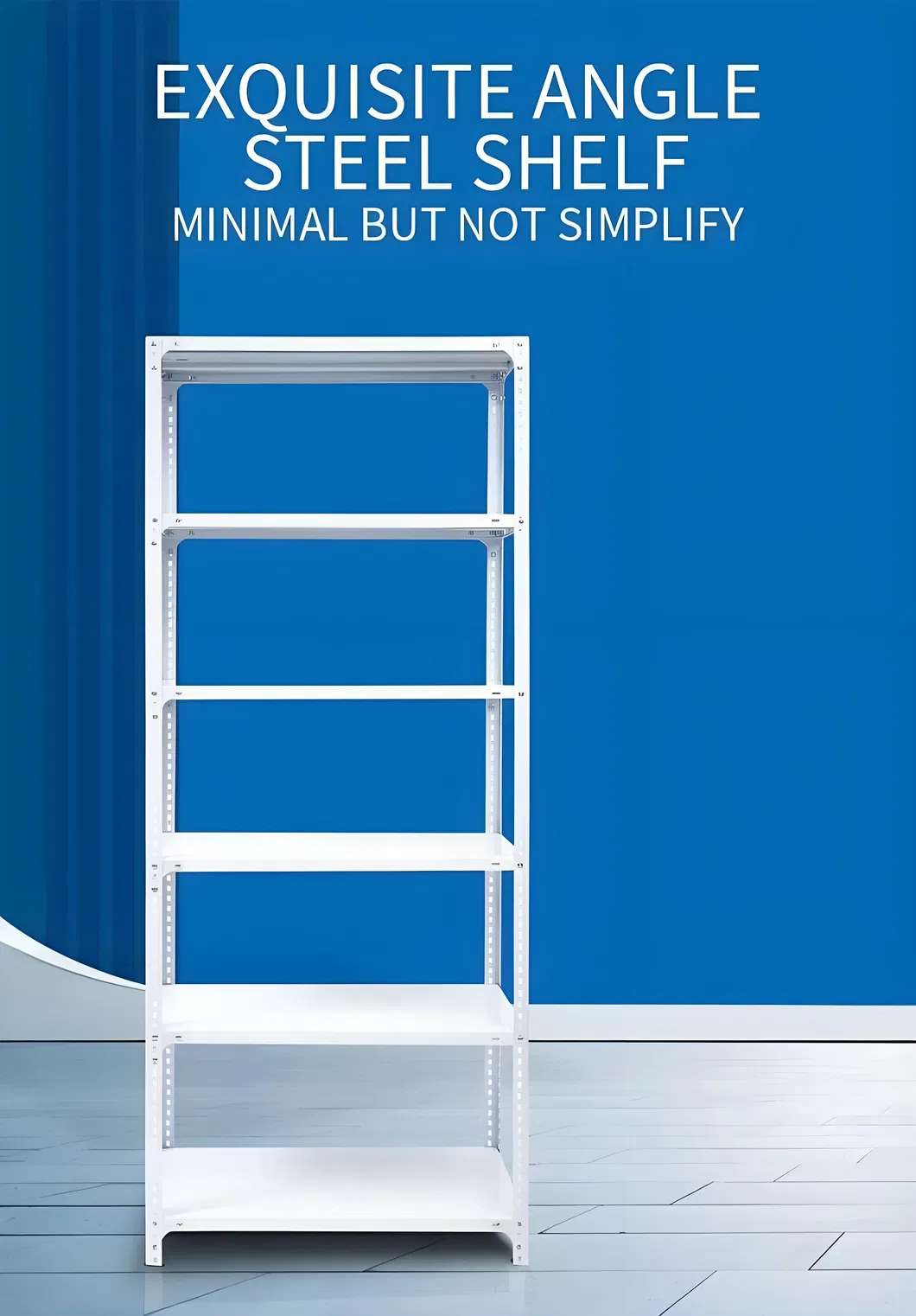 Slotted Angle Shelf Detail 1